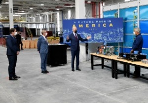 President Biden Visits Rouge Electric Vehicle Center